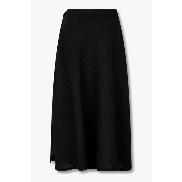 [Y`s]브러시트 울 플레어 스커트 6615316102000