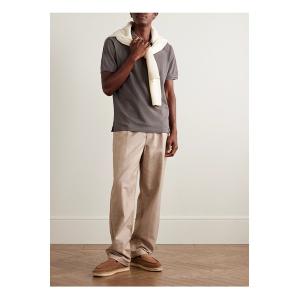 프레스코볼 카리오카 호라시오 코튼 피케 폴로 셔츠 그레이 46376663162873351