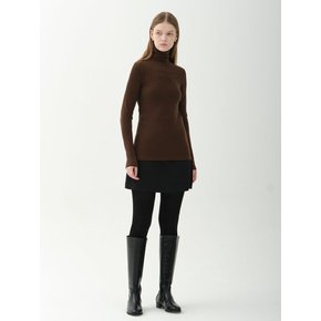 basic turtleneck_brown