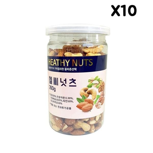 육포 FK 헬씨넛츠 260g X10