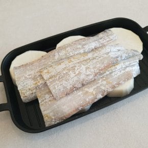 뼈를 거의 제거한 급냉 신선한 국내산 여수 순살갈치 1kg (푸드)