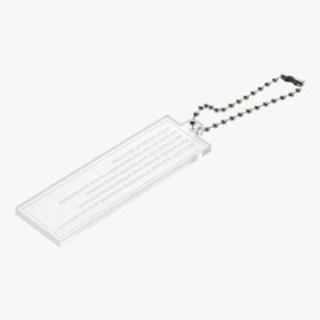 TAB ACRYLIC KEYRING