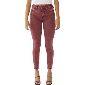 5323595 True Religion Womens High Rise Skinny High-Waisted Jeans