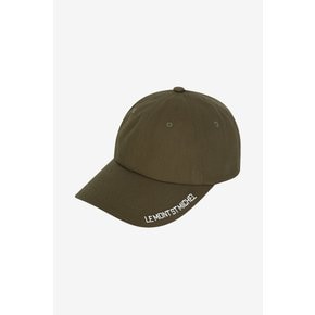 Side Lettering Point Cap_Khaki (남녀공용) LSTA4HT91U
