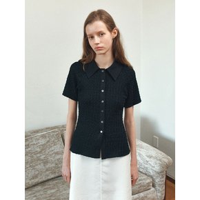TIS CRINKLE SLIM FIT SHIRT_2COLORS