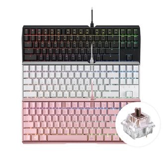 CHERRY 체리 MX 3.0S TKL RGB 기계식 키보드 갈축(색상선택)