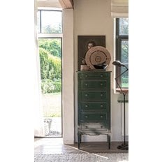 인테리어스 칼라스 6단 서랍장 - 우드랜드 그린 HFI5-TO38(L60-L60)