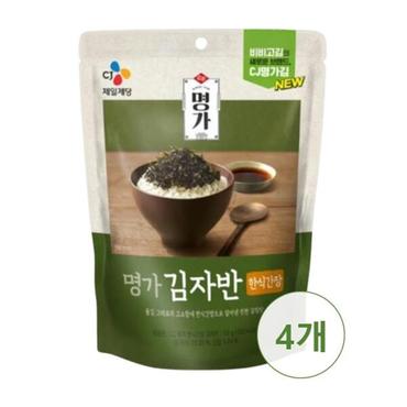  CJ 비비고 명가 한식간장 김자반 50g x 4개