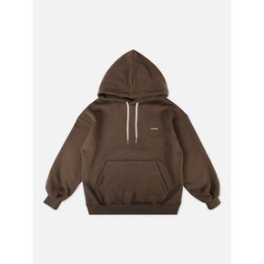 (기모)LIKERS SIGNATURE WARM HOOD : BROWN