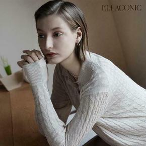 엘라코닉 울실크 캐시미어 글로우  니트