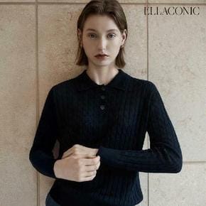 엘라코닉 울실크 캐시미어 글로우  니트