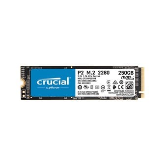 마이크론 Crucial P2 M.2 NVME 250GB SSD_아스크텍