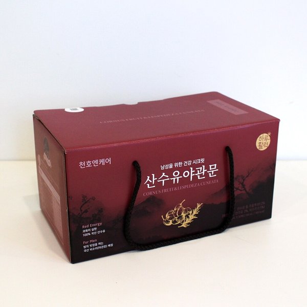 [천호앤케어]하루활력 산수유야관문(70ml x 30팩) x 1Box