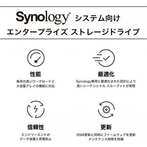 HDD] Synology HAT5310-8T [8TB 3.5inch SATA 7X200rpm   Synology NAS  [NAS용 엔터프라이즈