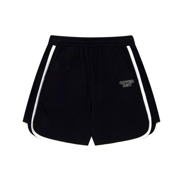 커버낫 키즈 쿠퍼 로고 돌핀 배색 쇼츠 블랙 CK2502JS64BK
