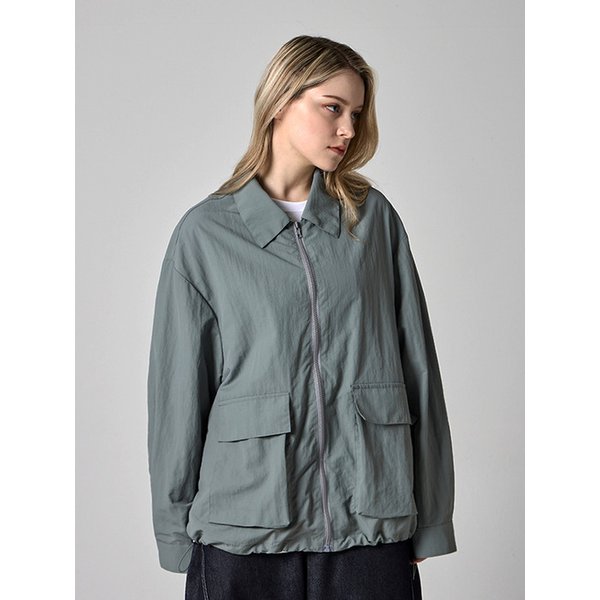 에센셜 나일론 베이직 카라 윈드 자켓  (3Colors)