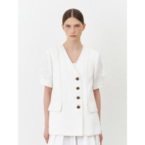 RTR LINEN HIDDEN POCKET BLAZER_2COLORS