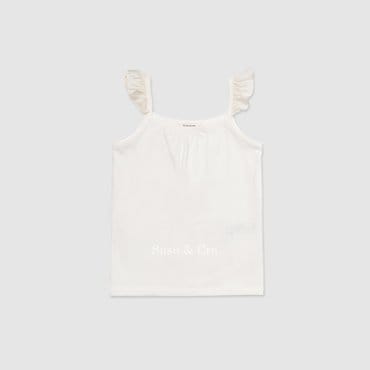 슈슈앤크라 아일라나 나시티셔츠 ㅡ 바닐라화이트