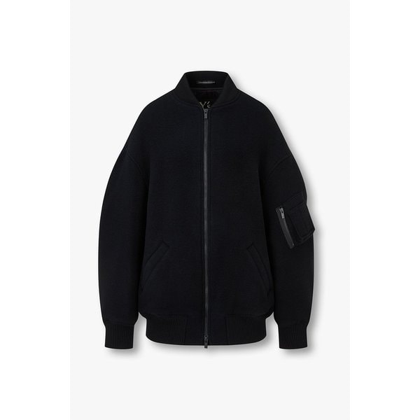 [Y`s]투웨이 지퍼 부클레 자켓 6615301105000