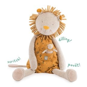 액티비티사자인형 Sous Mon Baobab activity giant lion 80cm