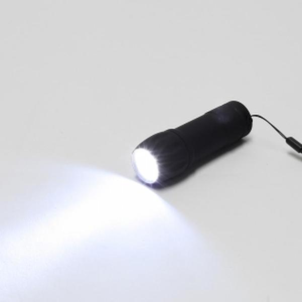 9구 LED 후레쉬백배킹 캠핑용 인쇄판촉 손전등(1)