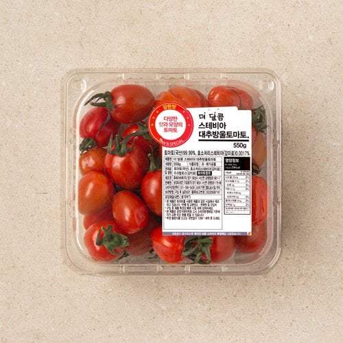 [SSG] 더달콤 스테비아 대추방울토마토 550g 팩