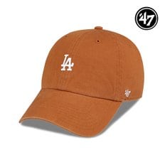 47브랜드 LA다저스 MLB 남자 여성 엠엘비 볼캡 야구 모자 번트오렌지 B-BSRNR12GWS-BOA