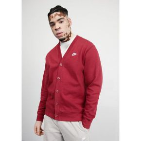 4172977 Nike CLUB FAIRWAY CARDIGAN - Cardigan team red/(white)