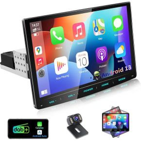 독일 카플레이 모니터 URVOLAX Android 13 Car Radio with Screen 10.1 Inch Wireless CarPlay A