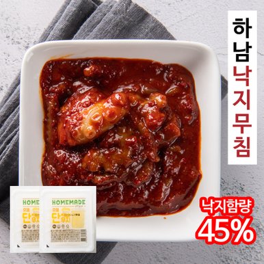 하남낙지무침(6팩) + 슬라이스단무지(3팩)