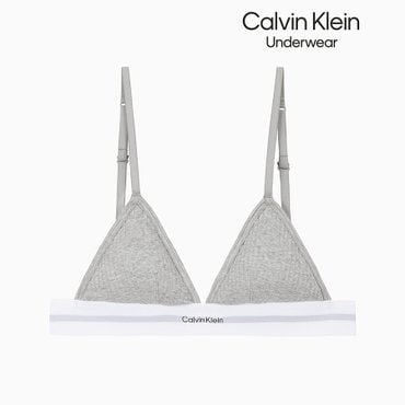 Calvin Klein Underwear 25SS 여성 코튼 모달 스트레치 립  AF 트라이앵글 브라렛  2종 택 1(QF8248AD-P7A/UB1)