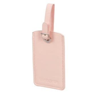 텐바이텐 쌤소나이트 RECTANGLE LUGGAGE TAG X2 네임택 PALE ROSE PINK