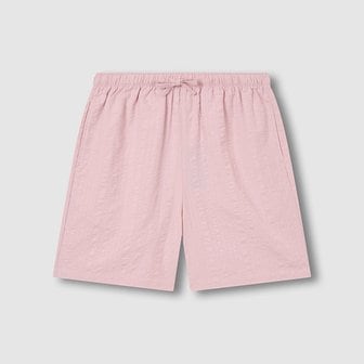 JAJU 여 소프트 시어서커 4부 파자마 팬츠 J206202068064