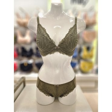 barbara 케미컬자수 저중심 몰드브래지햄팬티세트(ABR4931ABP4931H)