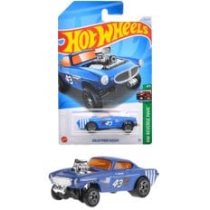 핫 휠(Hot Wheels) 베이직 카 볼보 P1800 개서 놀이기구 장난감 미니카 3세부터 블루 HXR06