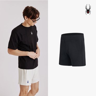 스파이더 공용 유니섹스 루즈핏 저지 반바지 SPIMCNTR301U