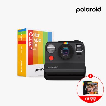 Polaroid [한정판 필름 1팩 증정] 폴라로이드 Now 즉석카메라 스타터 번들