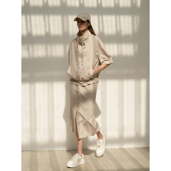 TOR STRING BANDING SKIRT _2 COLOR