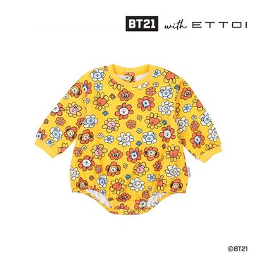 에뜨와 [에뜨와 가을]BT21 플라워 바디수트(YELLOW)_07Q02794887