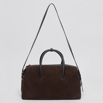 아카이브앱크 Large clip tote bag(Suede brown)_OVBAX24511BRW