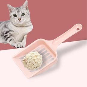 깔끔 촘촘 묘래삽 고양이 화장실 빠른 청소 모래똥삽 (S32554390)