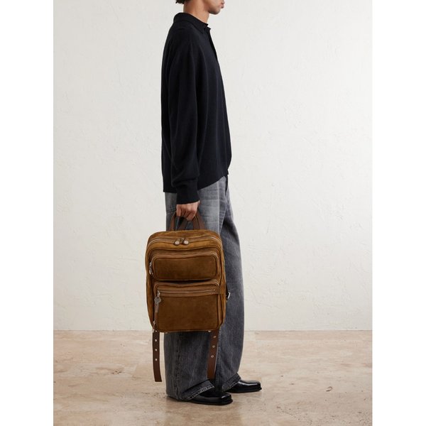 카메로 짐 스웨이드 백팩 46376663162970043