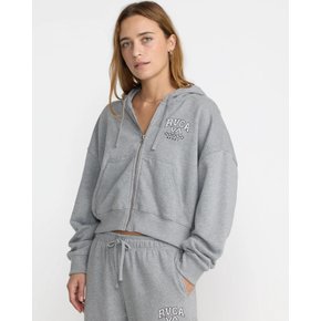 SQUAD CROP ZIP HOODIE 크롭 후드 집업 (VG31ZP106)