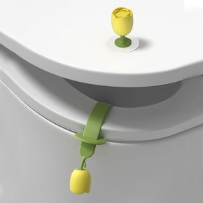 튤립 실리콘 화장실 뚜껑 변기 리프터 시트 핸들 스트랩 손잡이 만능 다용도 욕실 악세사리