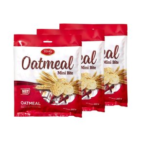오트밀 미니바이트 250g x 3개 / 귀리과자