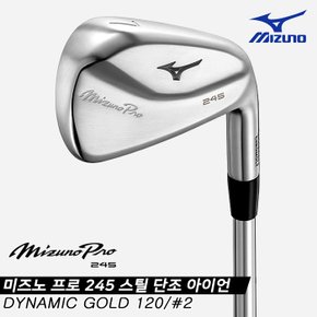 [주문제작][낱개] 미즈노 2023 프로 245(MIZUNO PRO 245) 스틸 단조 아이언[남성용][2][DG 120]