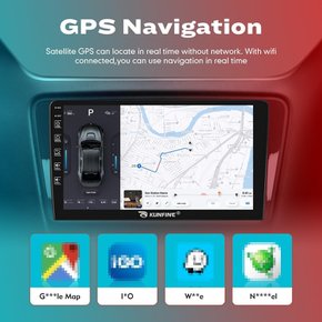 안드로이드10 GPS IPS2.5D 오토 라디오 카 네비게이션 스타 플레이어 라디오 토토야타 랜드