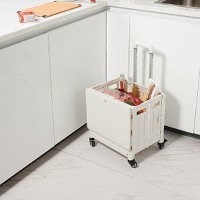 각도 조절 핸들 접이식 카트 30L_아이보리 J51N901062600