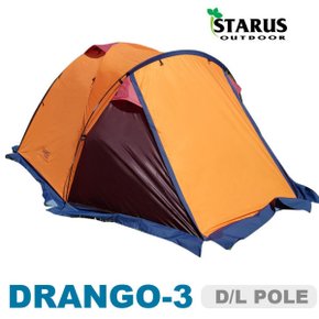 텐트 DRANGO-3 두랄루민폴 3-4인+그라운드시트