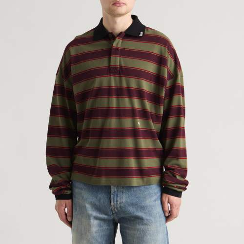 Rhude Fontaine Striped Polo Shirt_8-c319